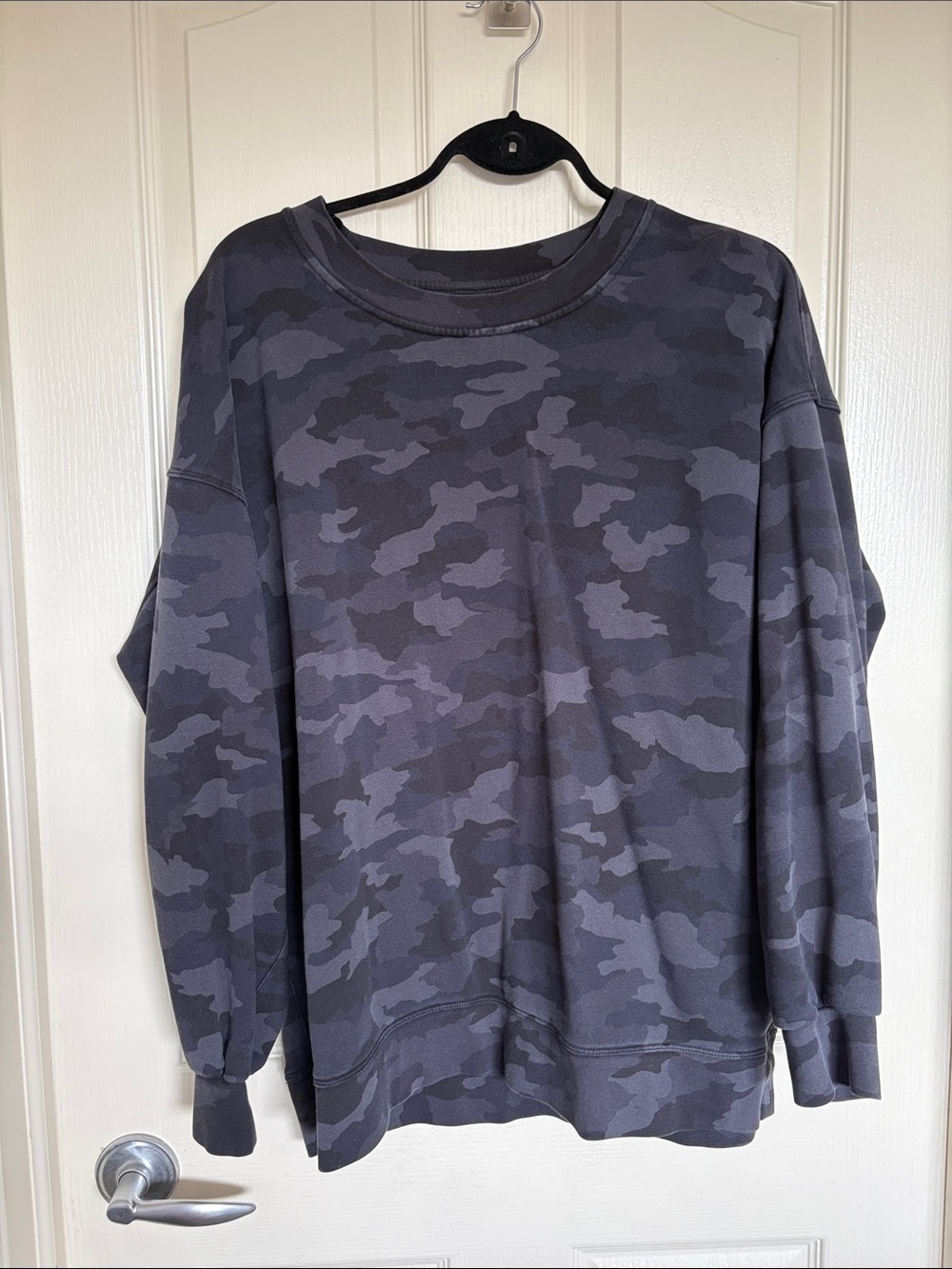 lululemon athletica perfectly oversized Camo Crew Sweatshirt